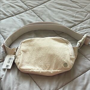 lululemon athletica Cream Crossbody Belt Bag